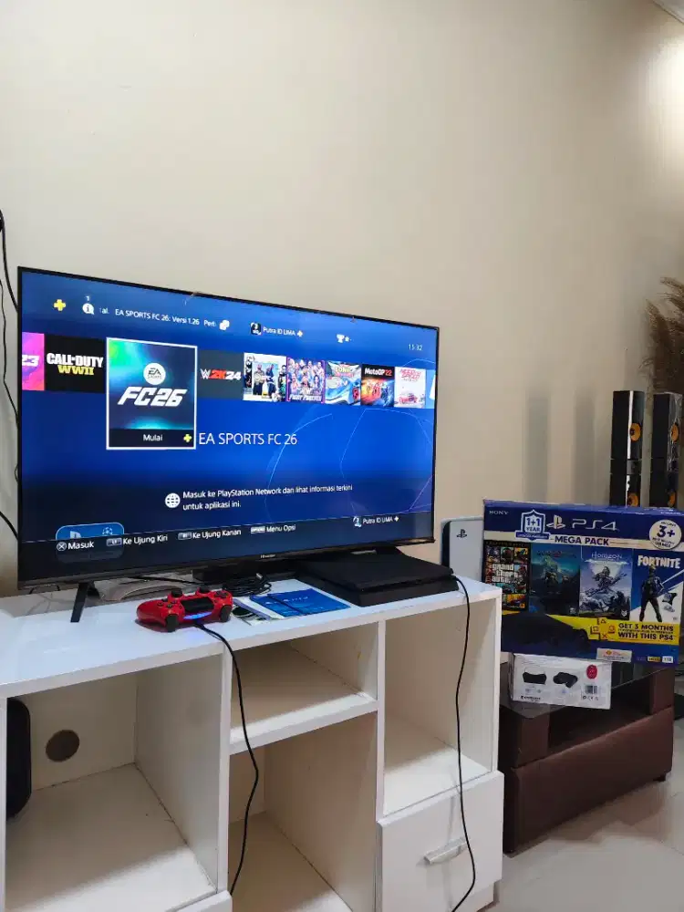 Playstation Ps4 Slim Original 1 TB Seri 22 bukan HEN Game Banyak DS4 2