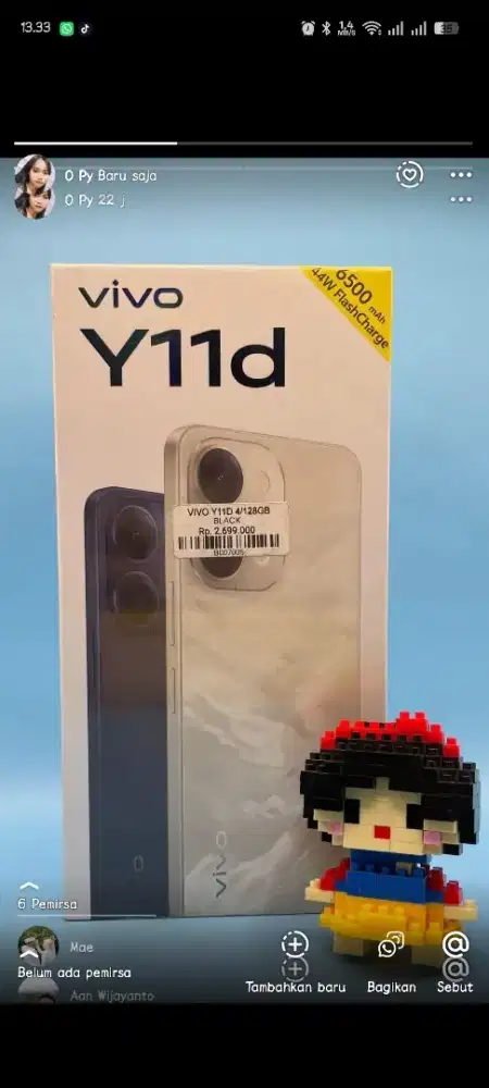 Vivo y11d yuk seri terbaru dari vivo