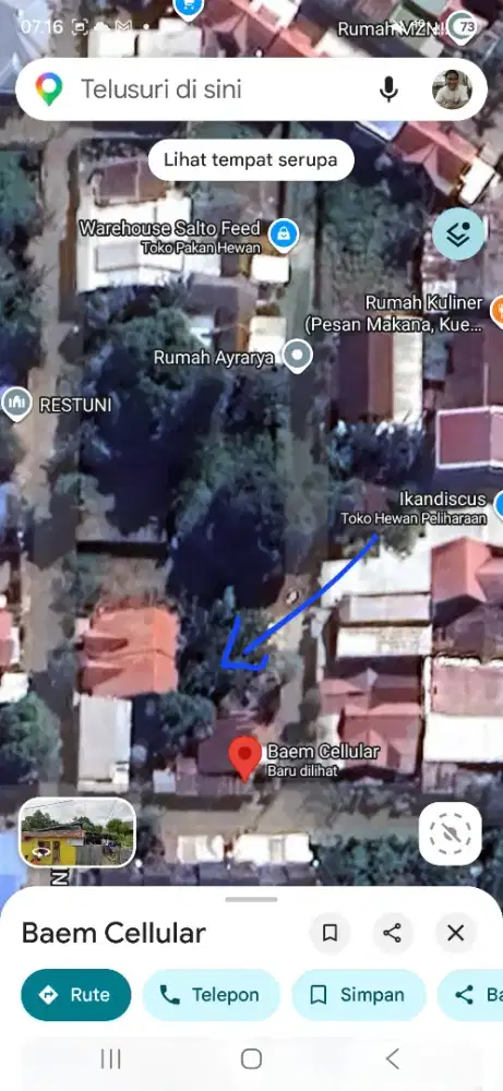 Di jual tanah di Berua (Kompleks BTN KNPI)