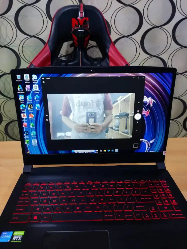 MSI KATANA-RTX GF66 FULLGAMES Mulus