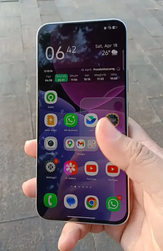 INFINIX HOT 60 PRO 8/256 GARANSI SD DESEMBER 2027