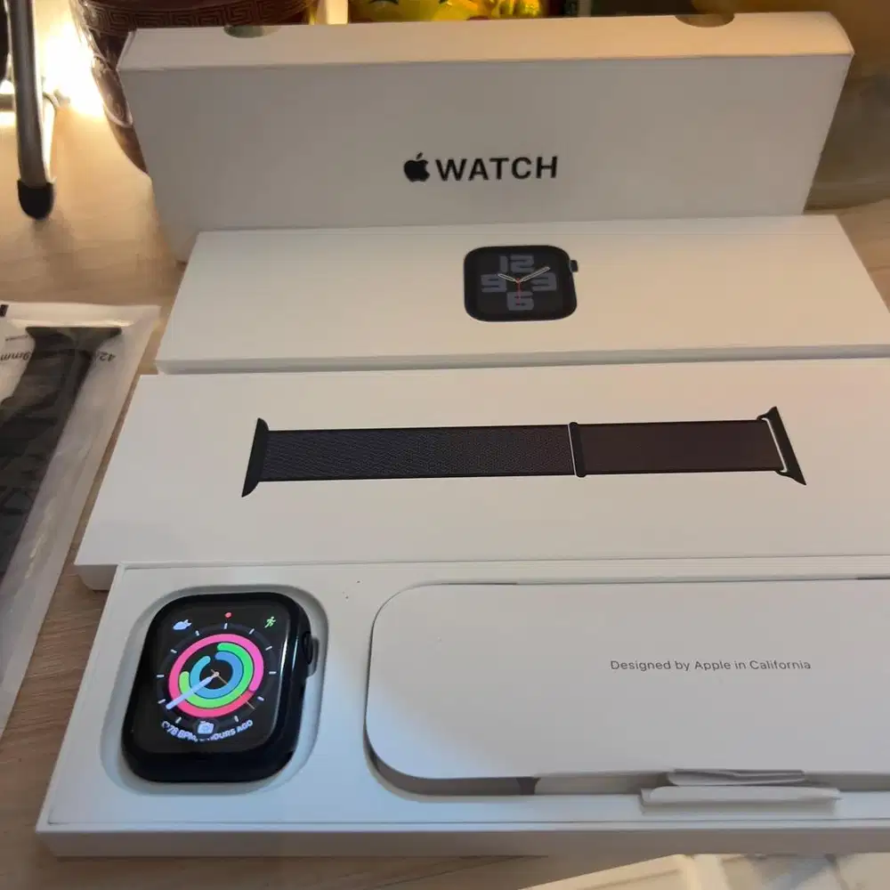 Apple Watch SE Gen 2 Seminggu Pakai BH 100% Garansi Juni 2027