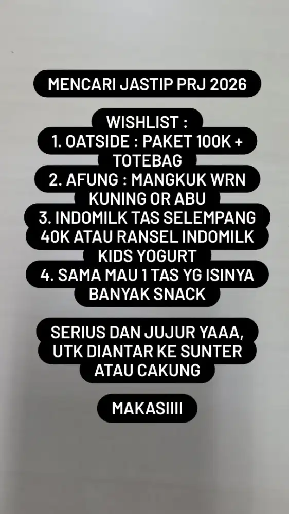 JASTIP PRJ 2026