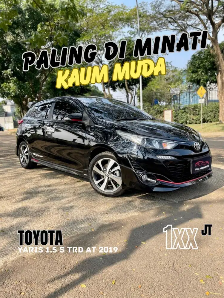 Toyota Yaris 1.5 S TRD AT 2019