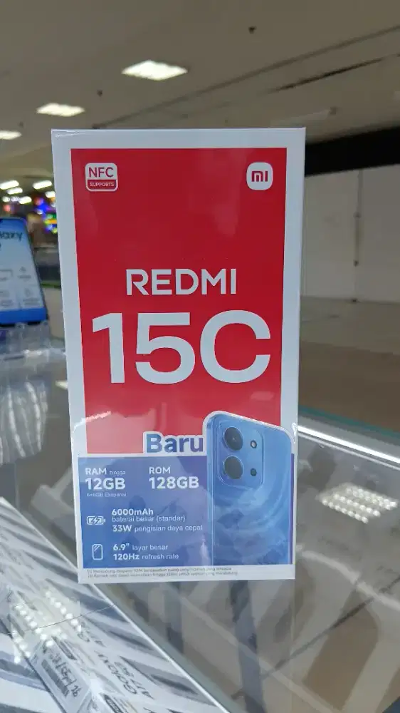 Promo Redmi 15C RAM 6/128GB