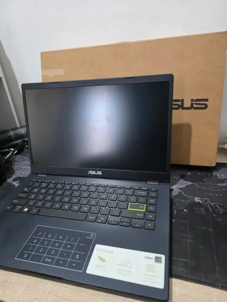 Laptop asus e410ka 512 gb likenew garansi resmi