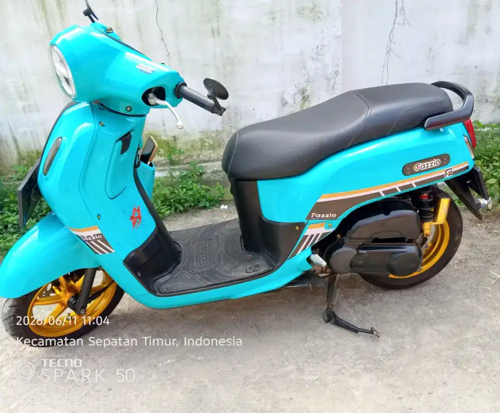 Yamaha fazzio blue core hybrid fi 125cc lengkap pajek on 2022