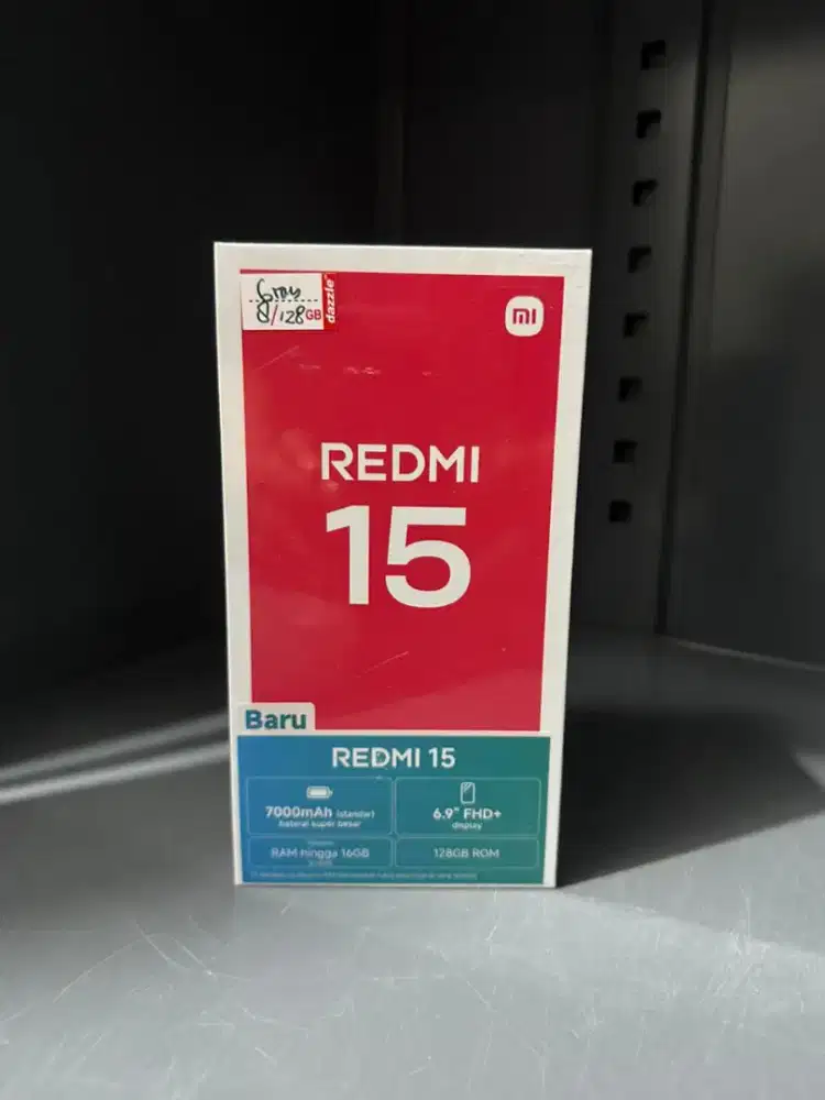 NEW MURAH REDMI 15 8/128 GB