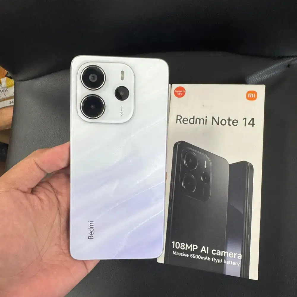 Redmi note 14 8/128gb fullset second