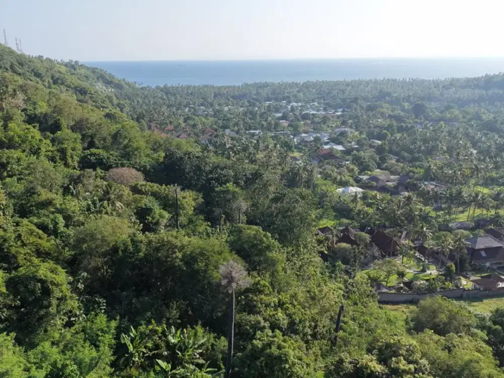 Tanah view laut di kerandangan dekat Senggigi