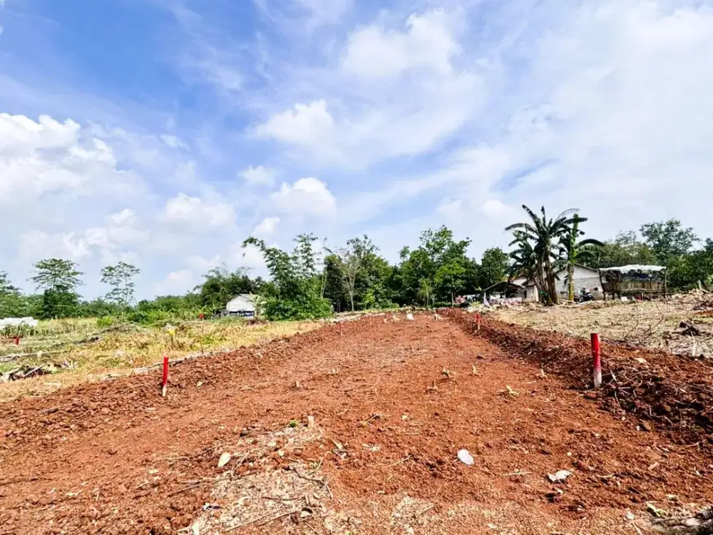 Kavling Area Cisauk,Dekat Stasiun Jatake Langsung Tepi Jalan
