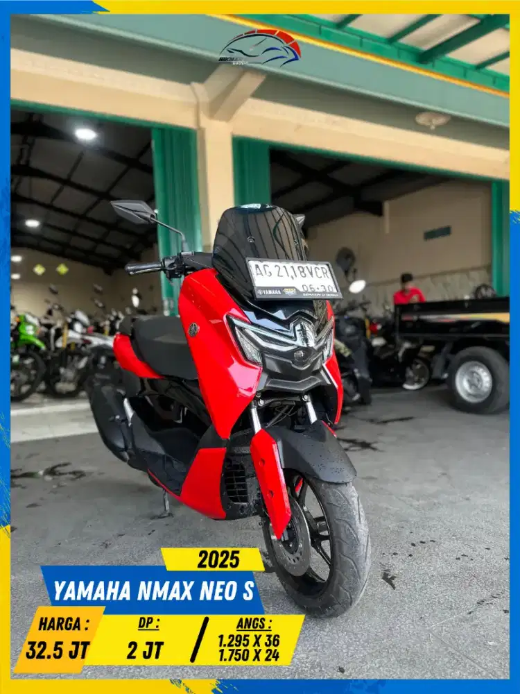 YAMAHA NMAX NEO S 2025 PLAT AG READY LURR HIKMAH MOTOR KEPUH MALANG