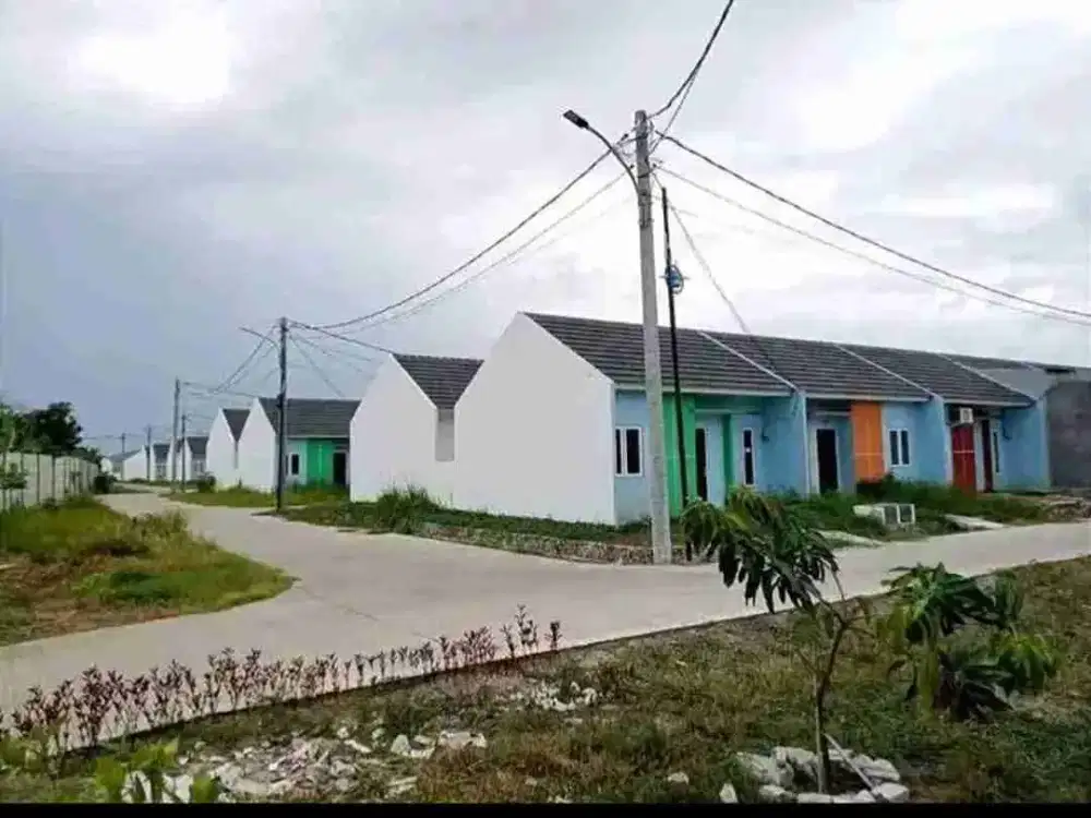 Rumah Subsidi System Cluster, Cicilan Flat Sampai Lunas.