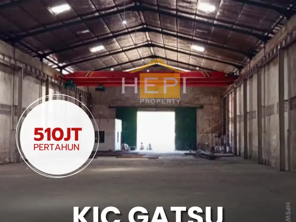 Disewakan Gudang di KIC Gatsu Semarang