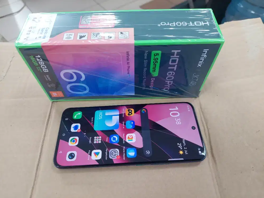 Infinix HOT60 Pro + ram 8/128 gb mulus no minus fulset