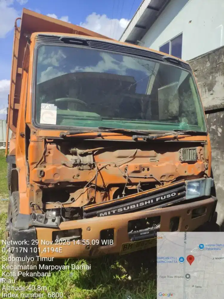 MITSUBISHI FUSO FN 527 ML 6X4 220 PS DUMP TRUCK