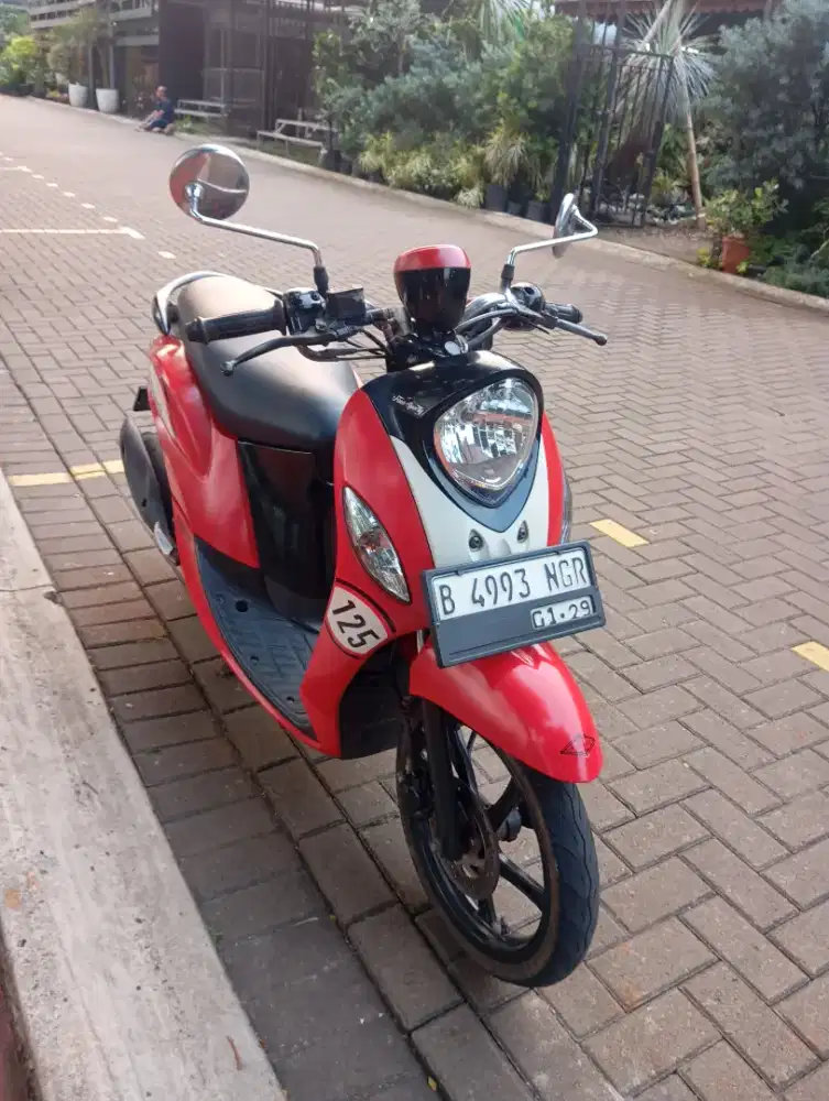 Yamaha fino 125 Fi 2019 bl 1 pajak panjang mesin superjos mulus