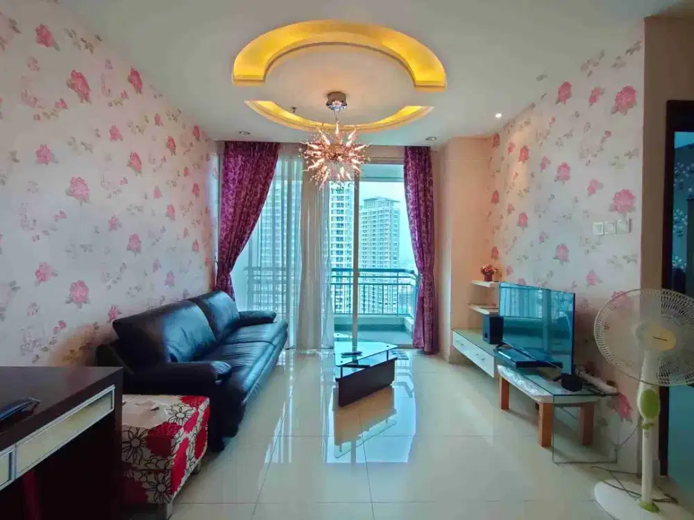 dijual apartemen central park residences tipe 2 BR full furnished,Jakarta barat