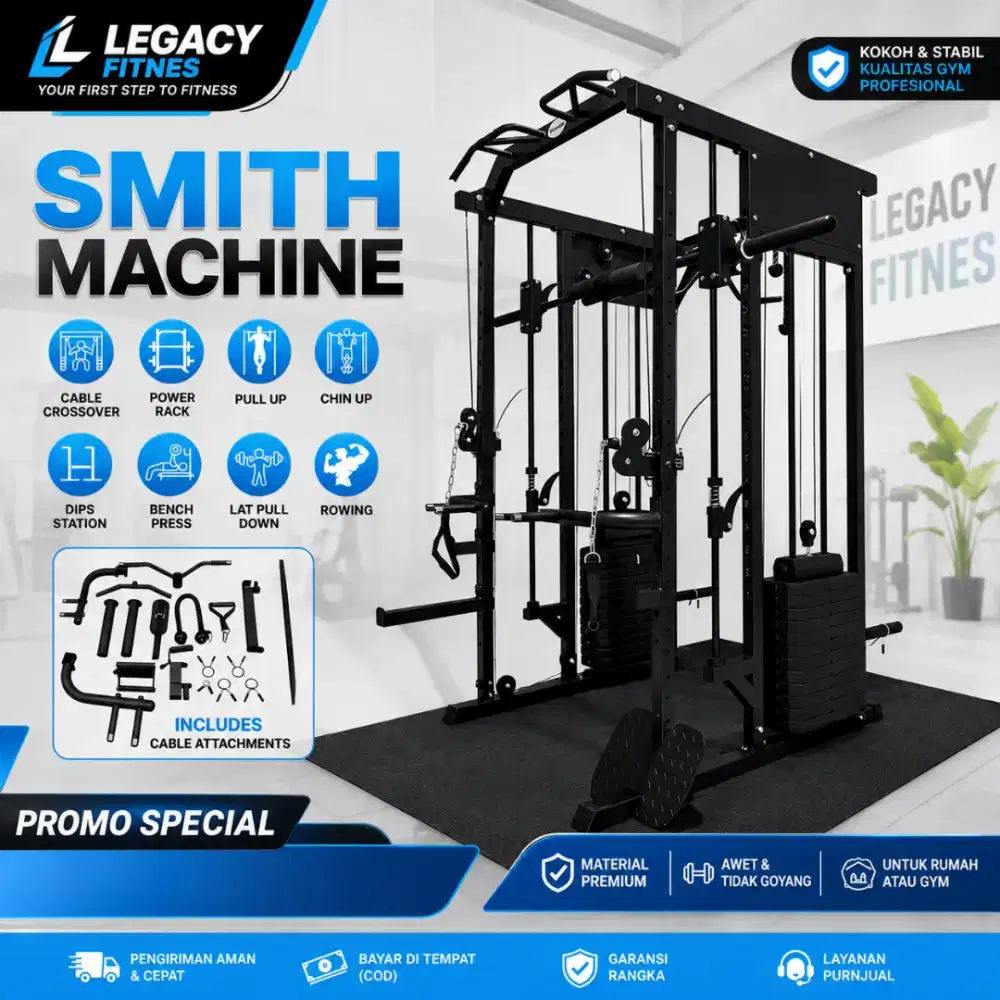 Power rack Smith machine Multy gym Home gym Power rak
