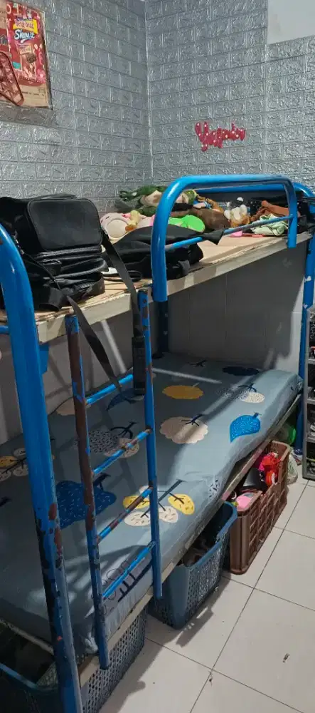 Ranjang Besi Susun 2 BUNKBED