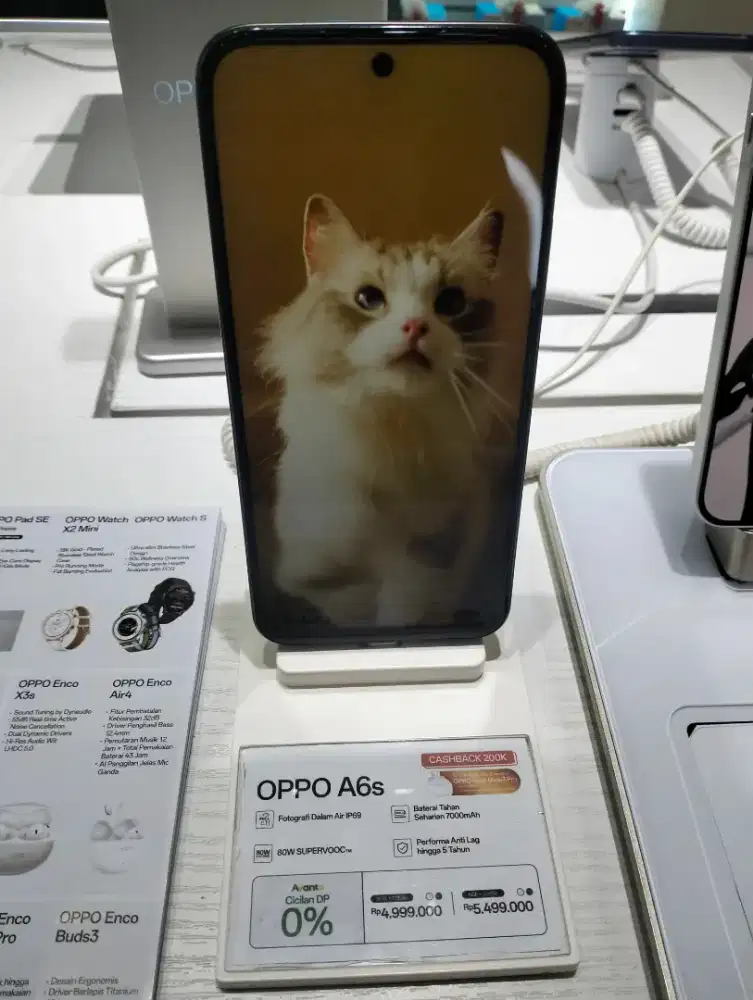 Oppo A6s Ram 8/256GB Kredit tanpa dp