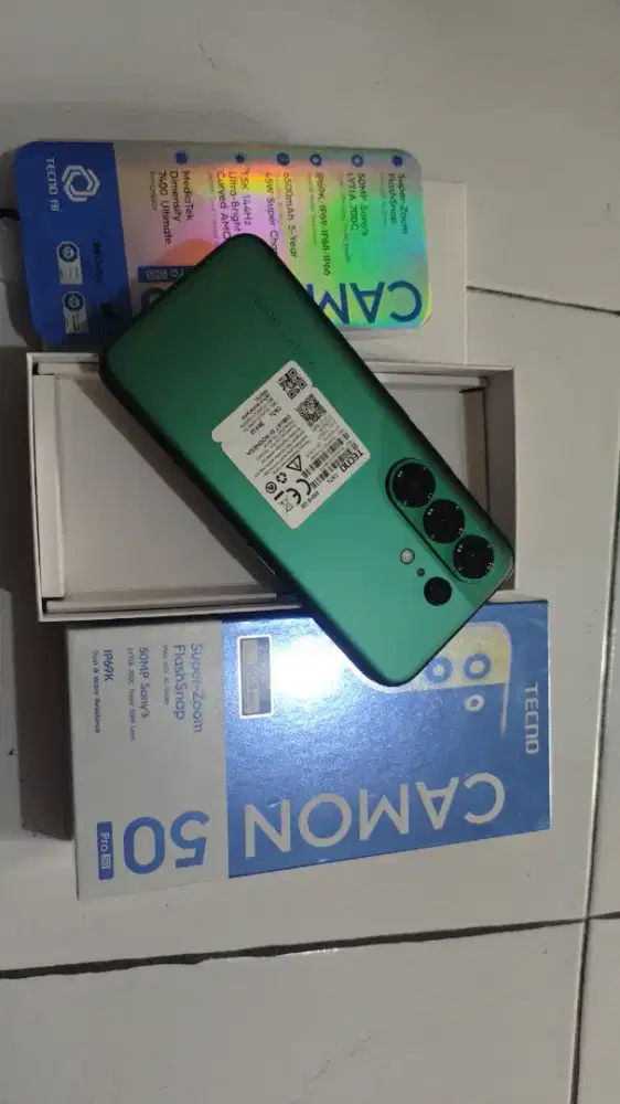 Tecno Camon 50 pro 5G 8/256 like new