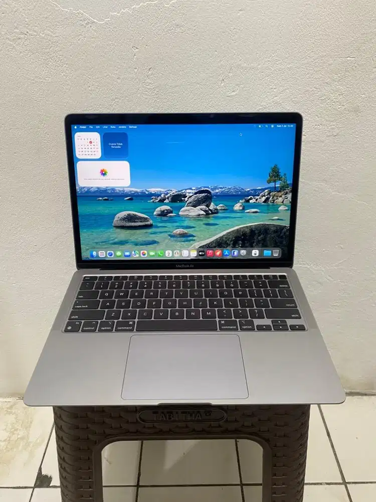 Macbook Air M1 2020 8/256GB Second Ex Garansi Resmi Fullset Original