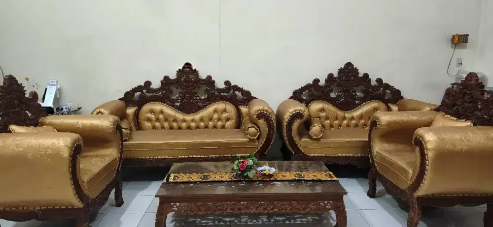 KURSI UKURAN JEPARA KAYU JATI