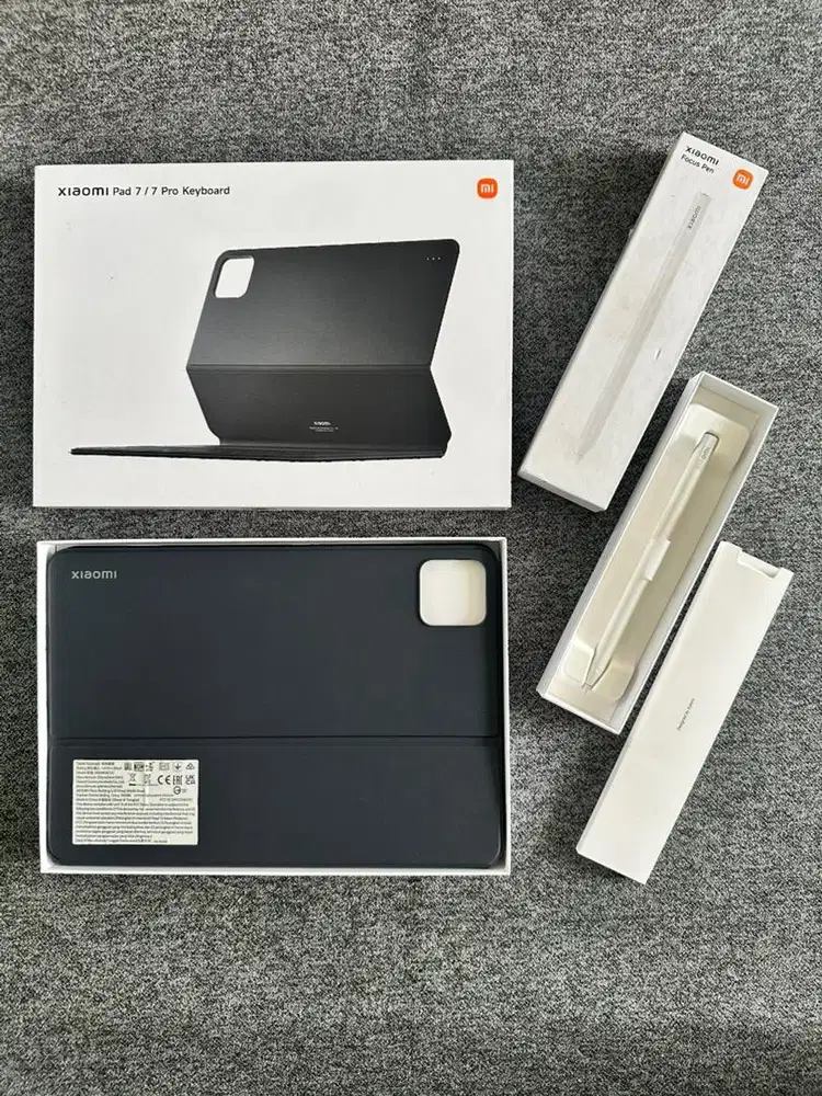 Original Keyboard dan Fokus Pen Xiaomi Pad 7 / Pad 7 Pro