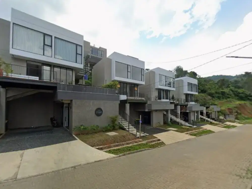 RUMAH VILLA HARGA MENARIK DI DAGO VILLAGE BANDUNG UTARA KABUPATEN BANGUNAN BARU MASIH FRES