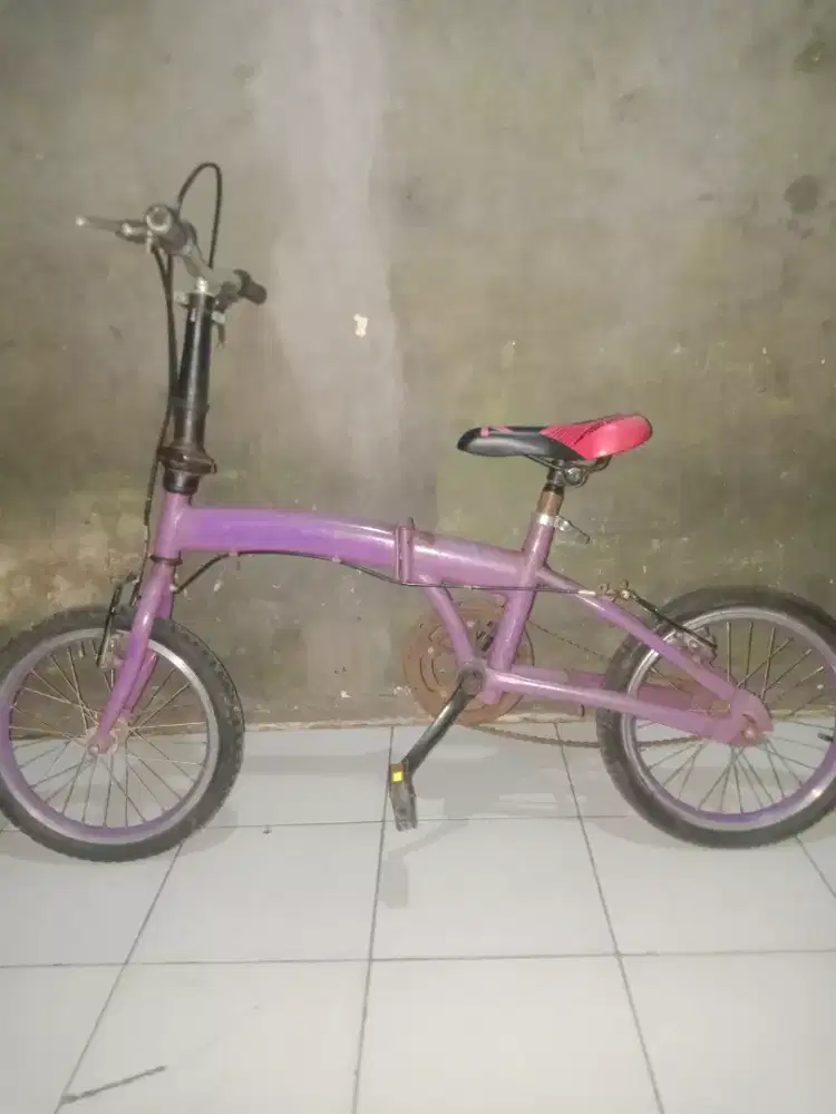 Dijual sepeda lipat apa adanya sesuai difoto