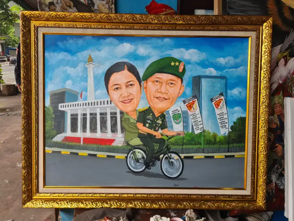 JASA LUKIS FOTO, KARIKATUR, MURAL, DLL