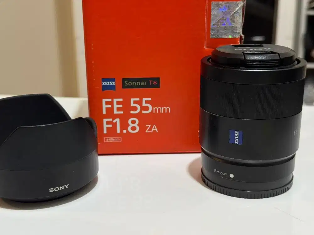 Sony FE 55mm f/1.8 ZA Sonnar Garansi Resmi Mulus