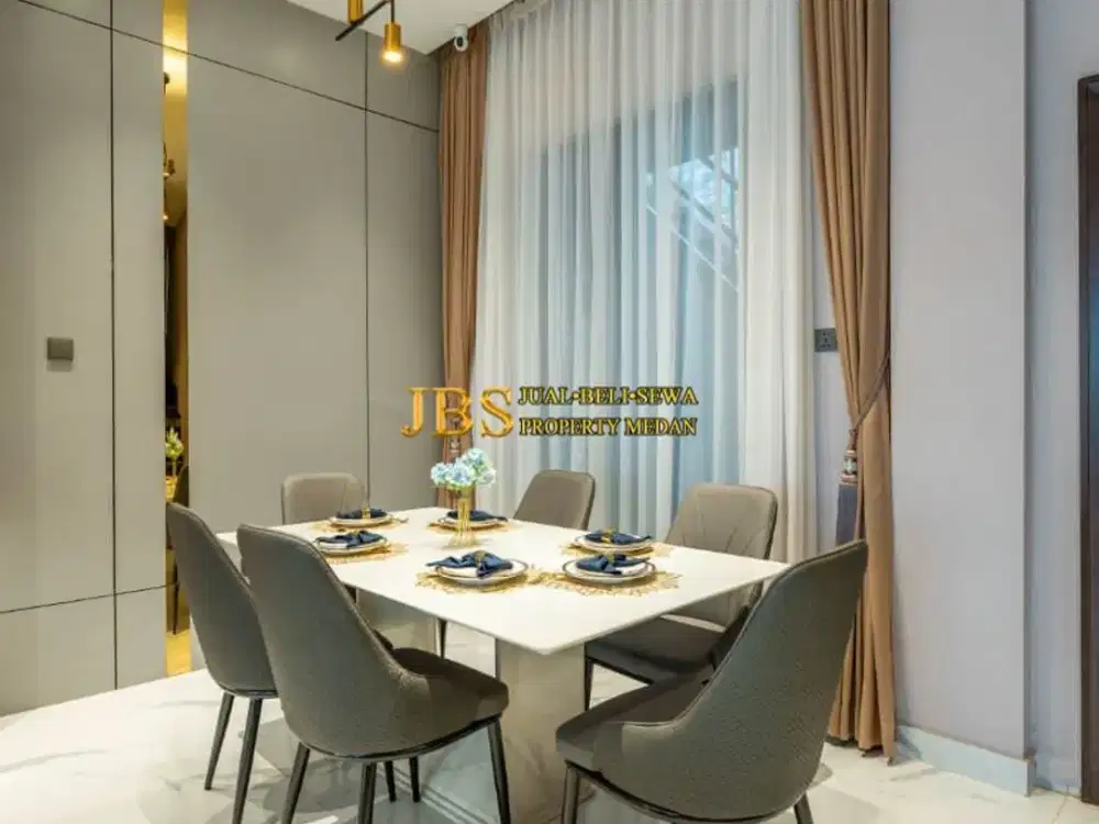 Jual Villa 2 Tingkat di Komplek Cemara Palace Jalan Pendidikan (Daerah Cemara) - Medan