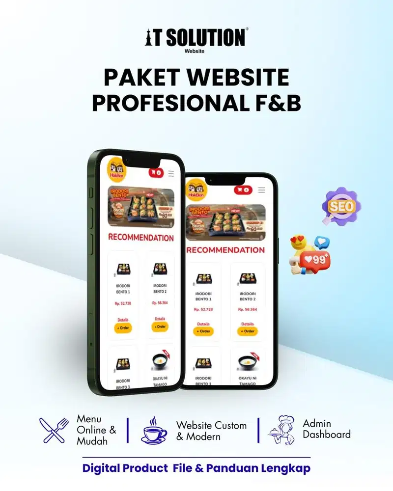 Pembuatan Website Bisnis Kuliner Profesional