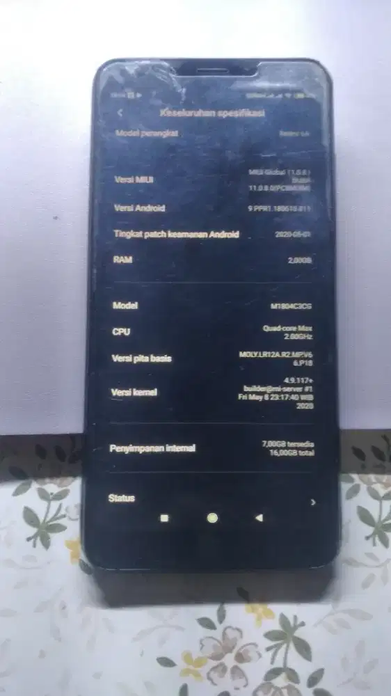 hp retmi mayan buat sosmed wa yutupan
