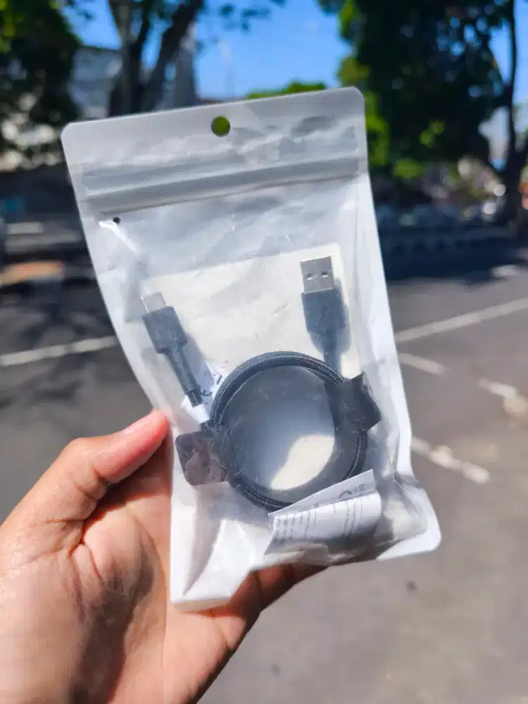 Xiaomi Mi Type C Braided Cable New Segel Garansi Resmi