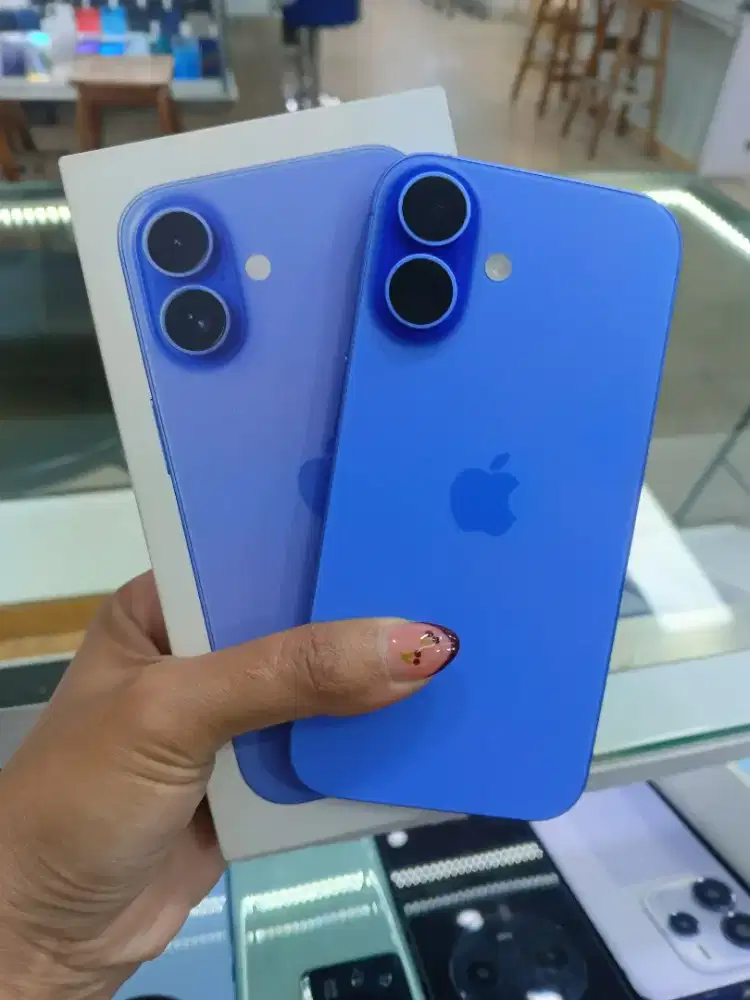 Jual hp bekas iphone16 128gb iBox grnsi on