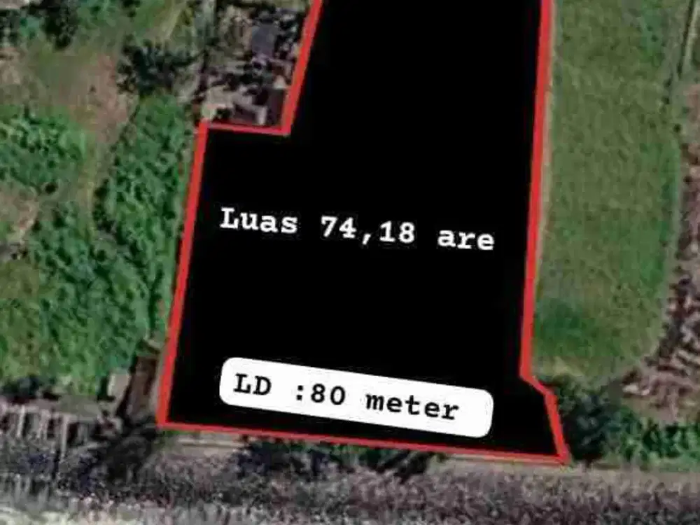 loss pantai lebih Gianyar 74 are tanah di jual strategis