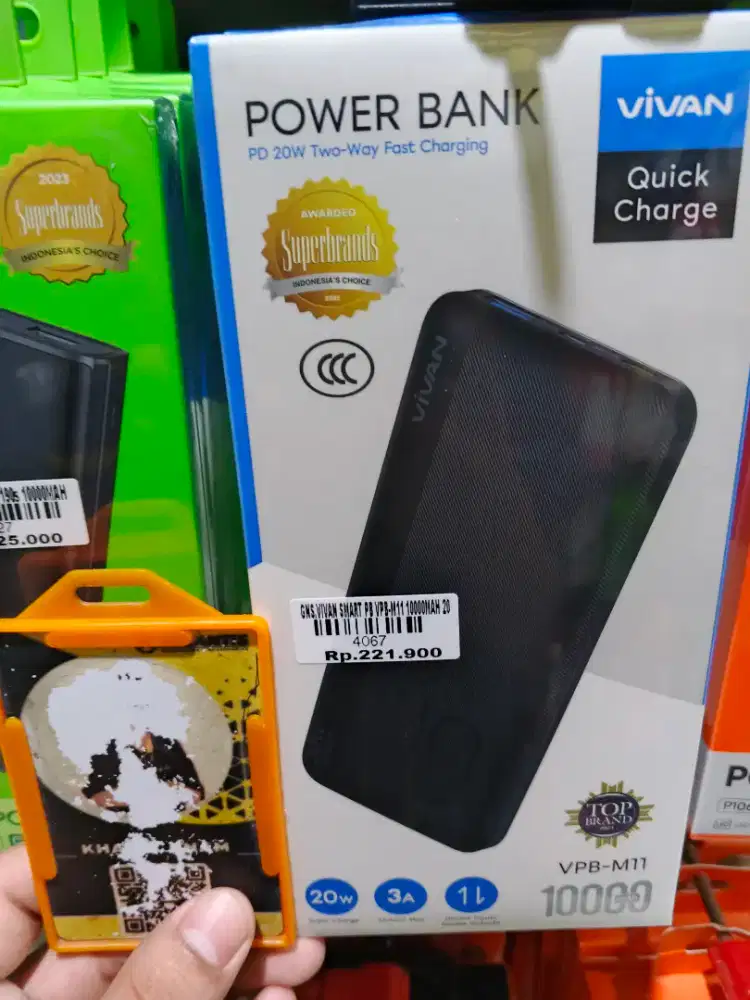 POWERBANK VIVAN 20W 10.000Mah VPB-M11