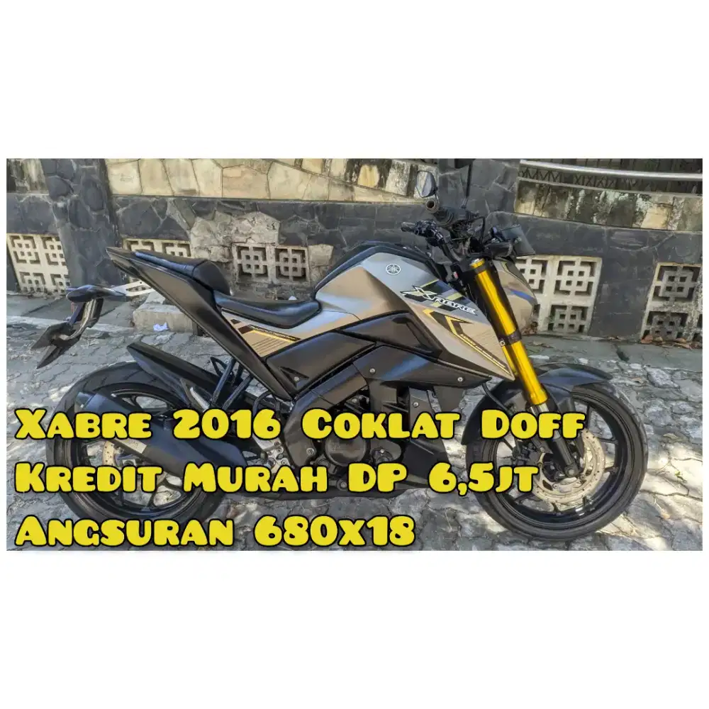 Xabre 2016 Coklat Doff Orisinil Mesin TOP