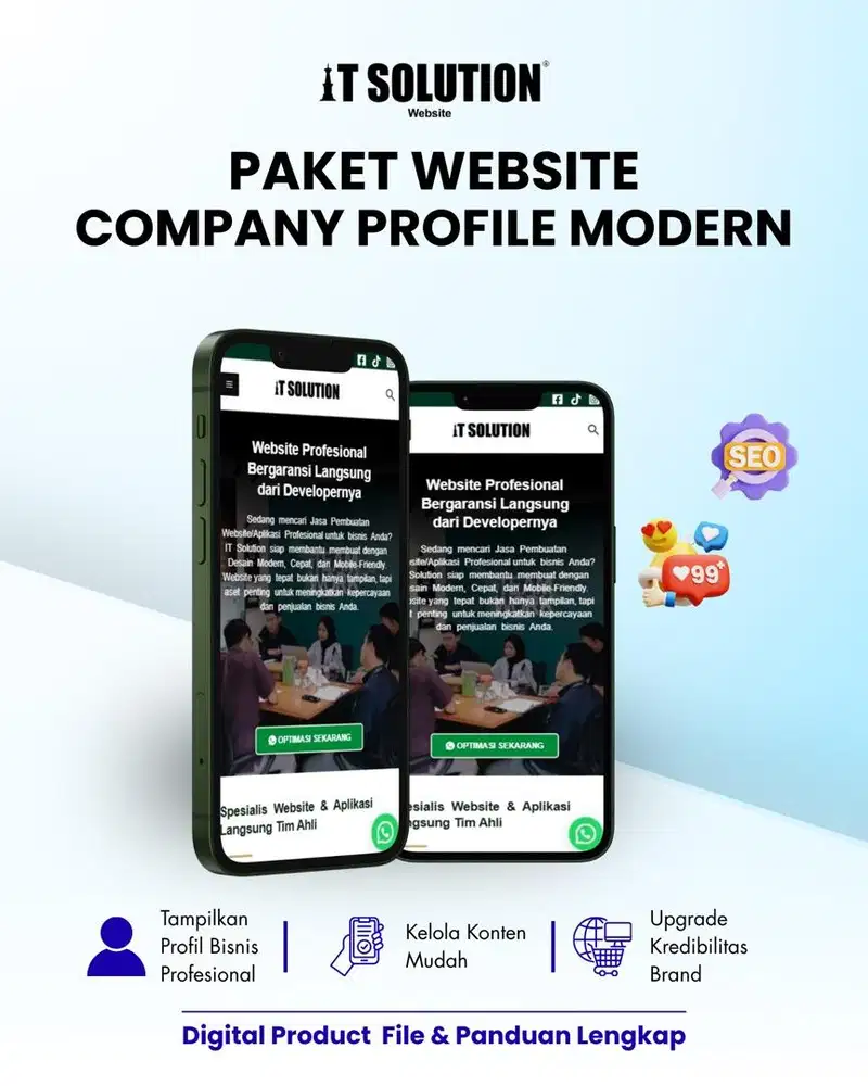 Pembuatan Website Company Profile Mobile Friendly