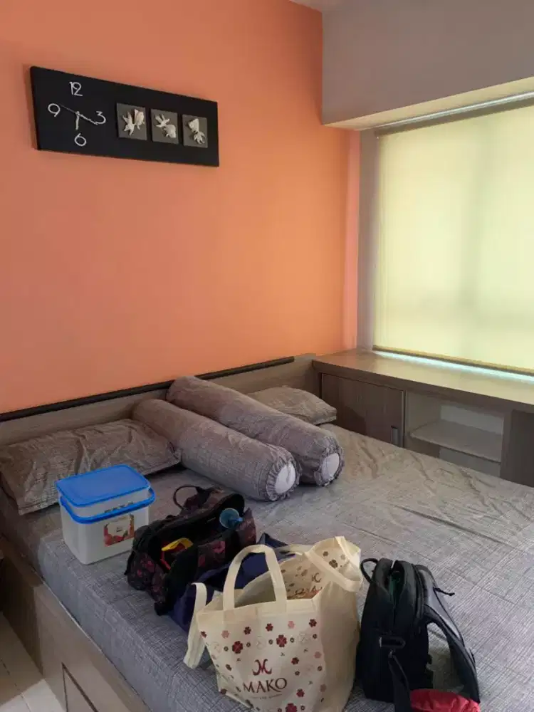 unit apartemen type studio full furnished full property komplet
