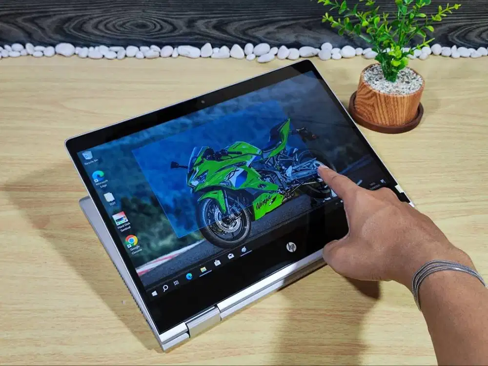 Laptop Flip Mewah Hp ProBook X360 435 G8 AMD R5 5600U Touchscreen