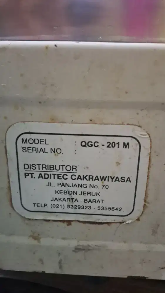 kompor bekas Quantum