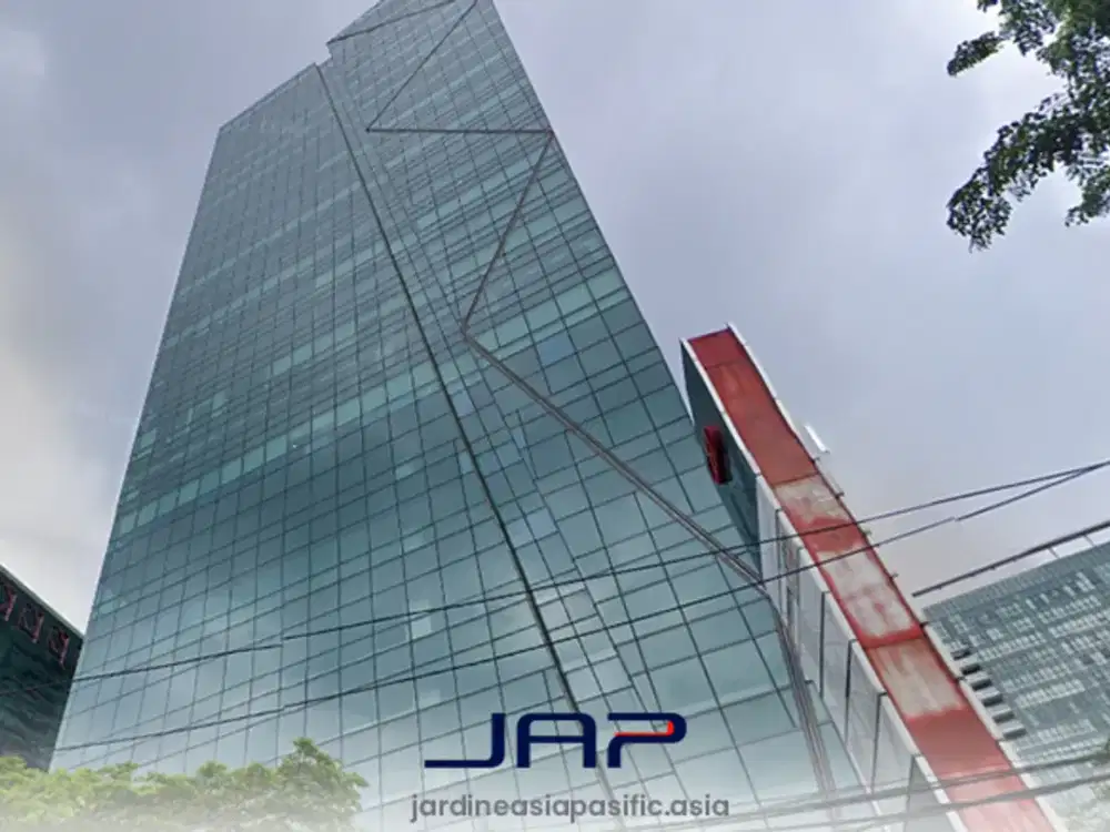 Sewa Kantor Area Kuningan di Lippo Kuningan 95 Sqm Bare Lokasi Strategis
