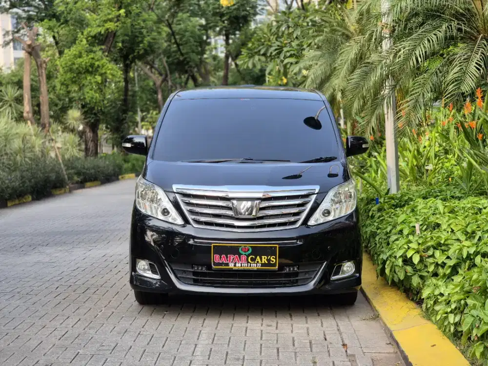 Toyota Alphard 2.4 G 2012 Hitam