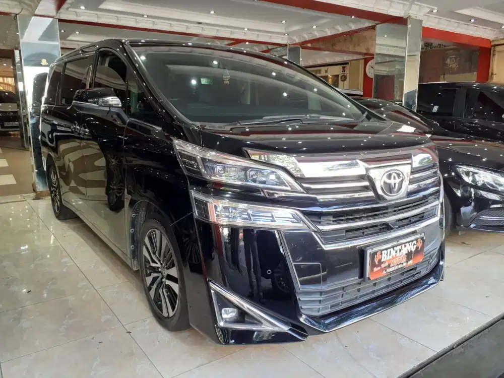TOYOTA VELLFIRE G AT 2019 BLACK / MODEL THN 2020 [BINTANG MOTOR]