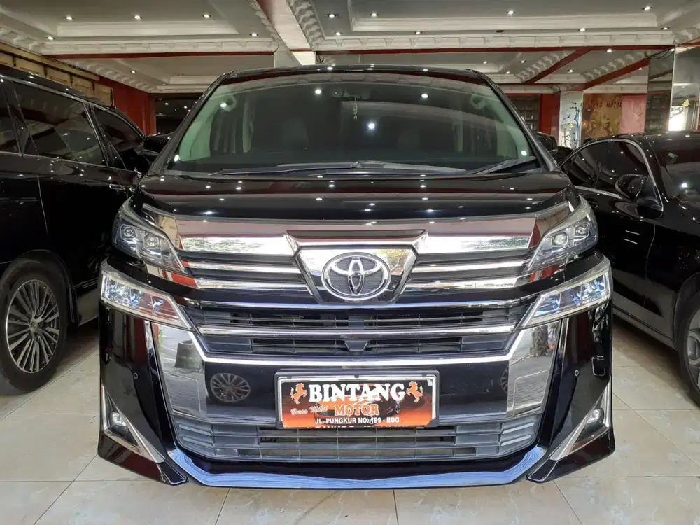 TOYOTA VELLFIRE G AT 2019 BLACK / MODEL THN 2020 [BINTANG MOTOR]