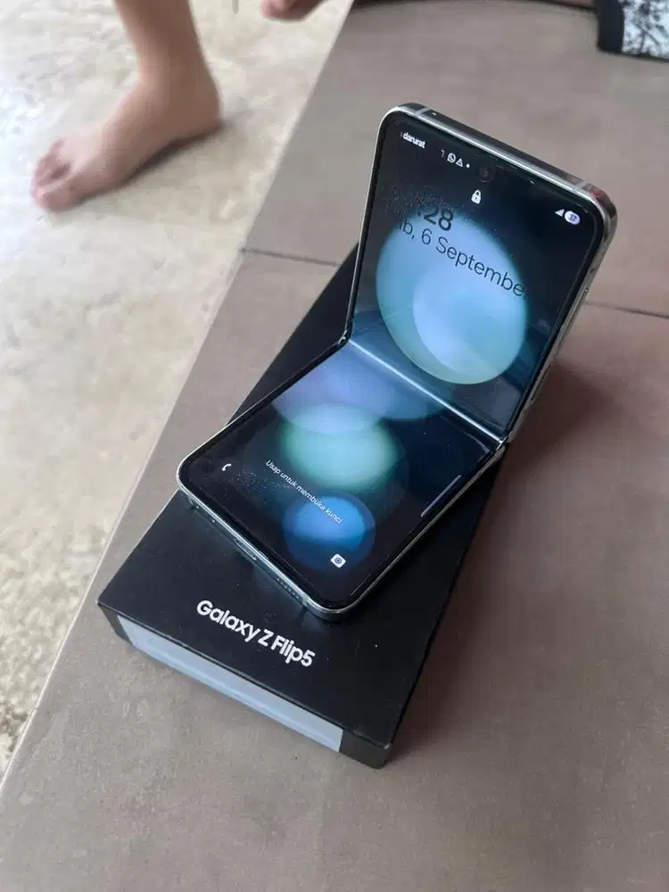samsung galaxy z flip5 256gb sein indo fullset
